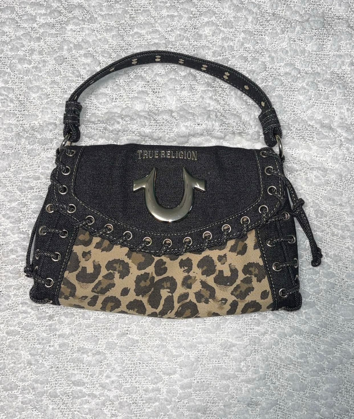 Cheetah Flare True Religion Handbag