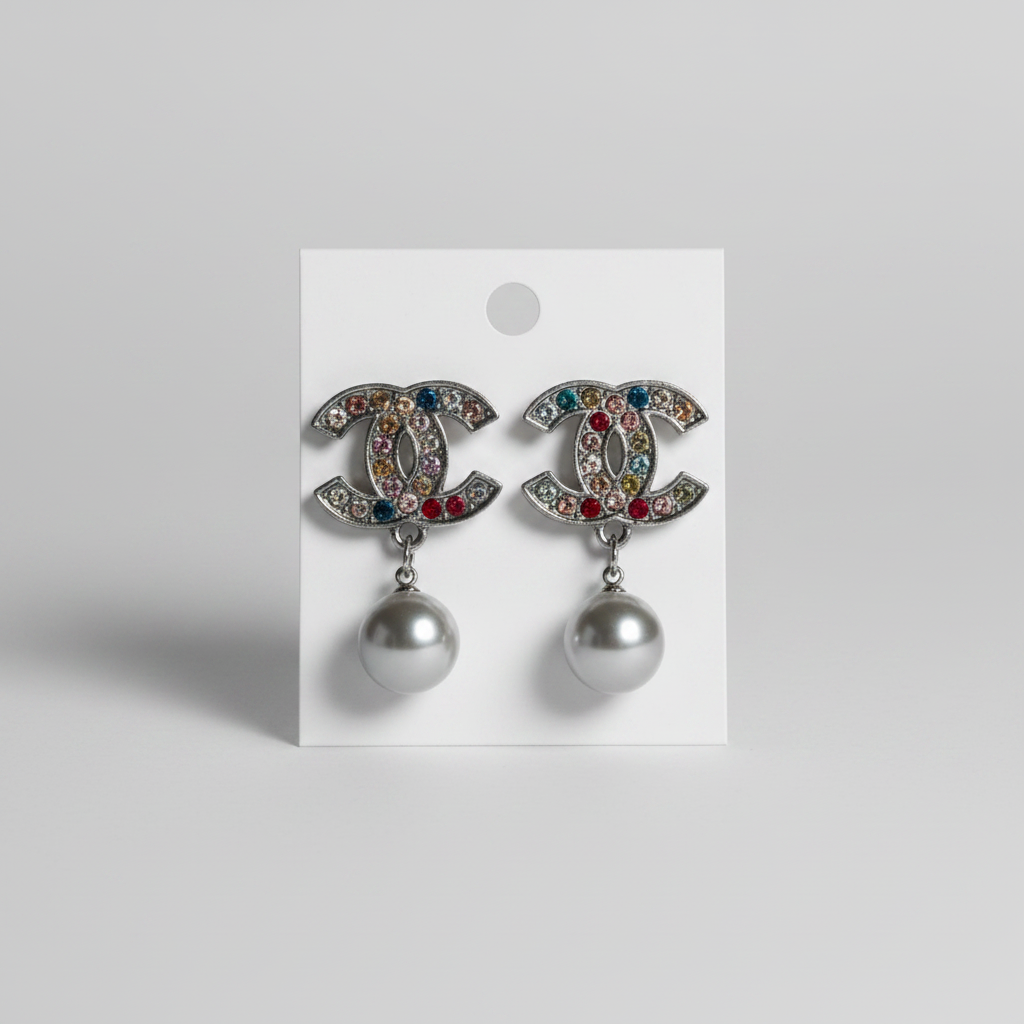 Raindow Flash Chanel Dupe Earrings