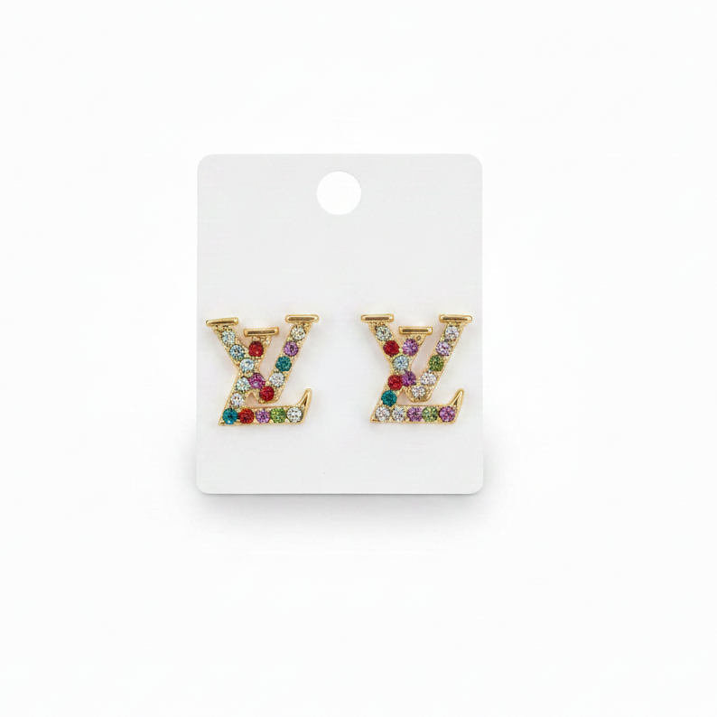 LV Dupe Earrings