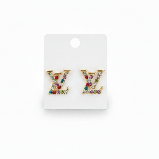 LV Dupe Earrings