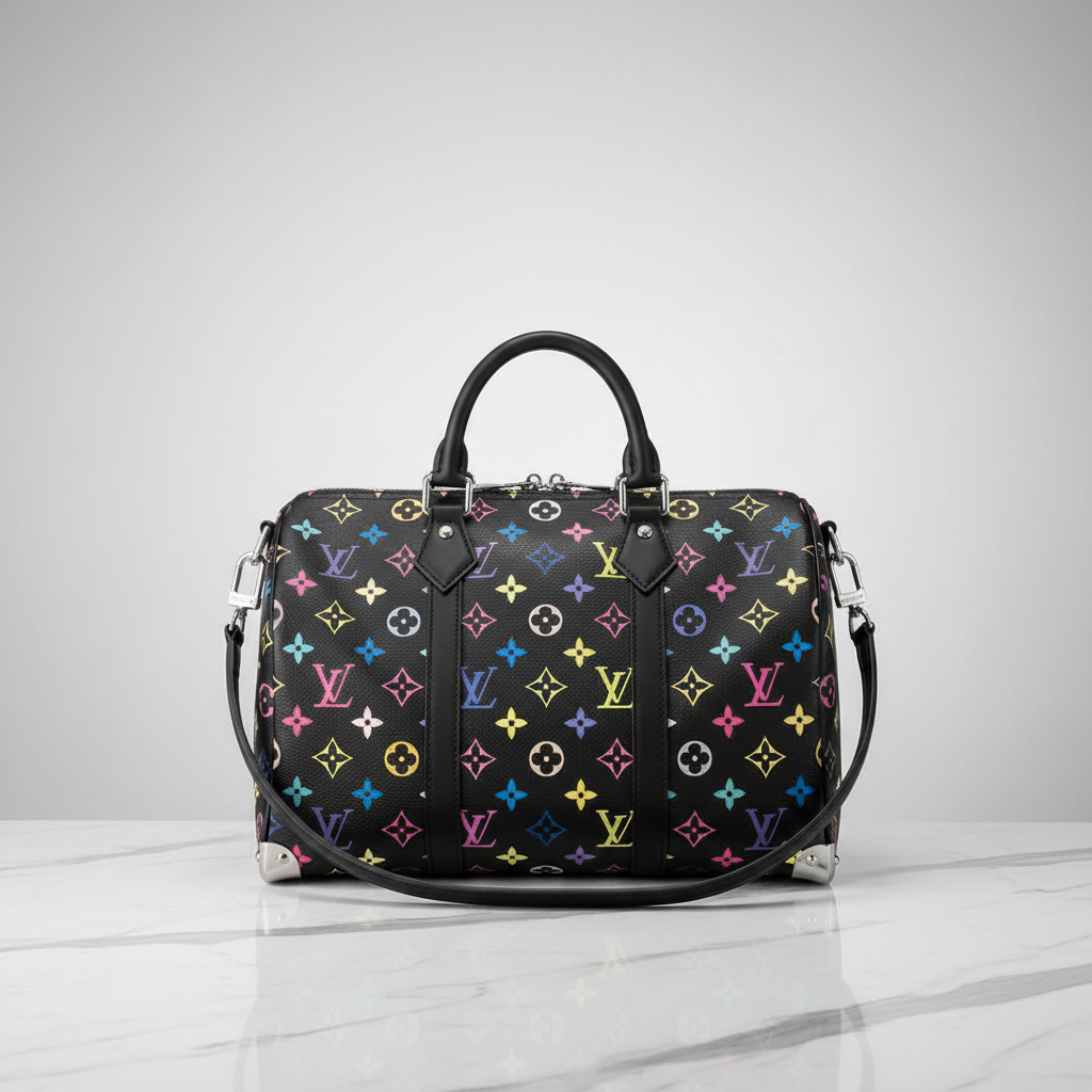 Rainbow LV duffel