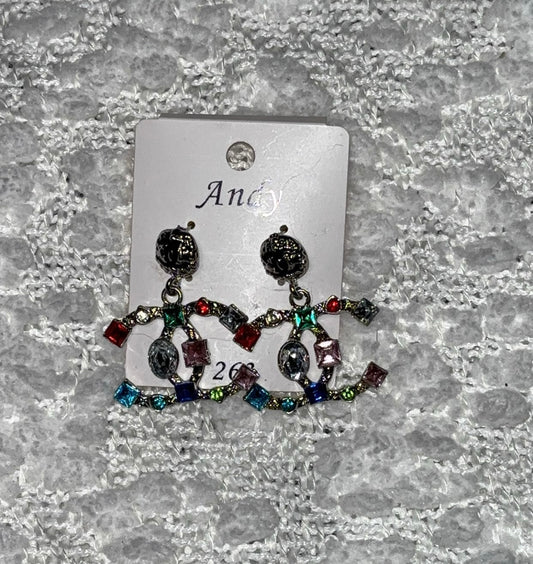 Raindow Flash Chanel Dupe Earrings