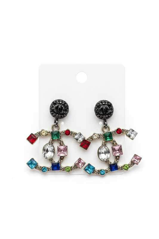 Raindow Flash Chanel Dupe Earrings