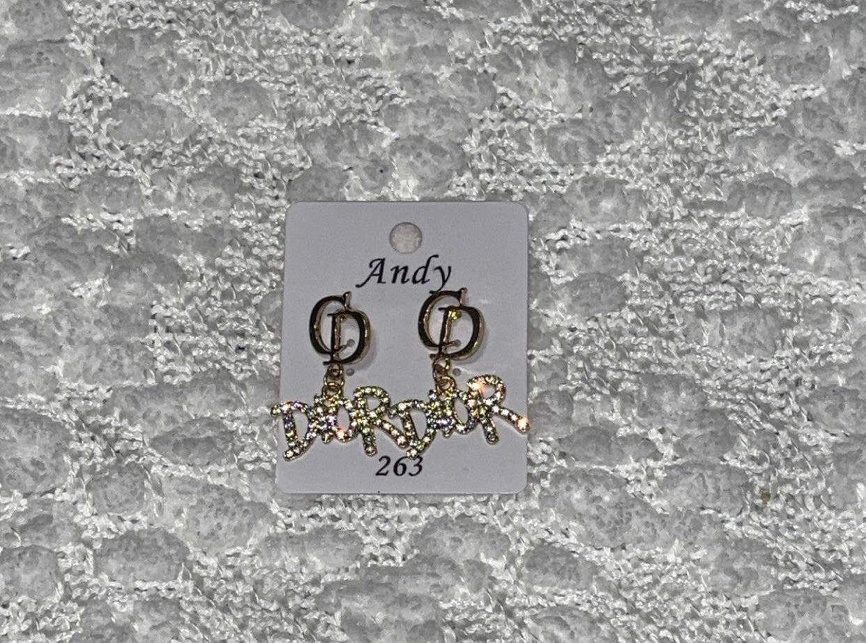 Dior Dupe Earrings