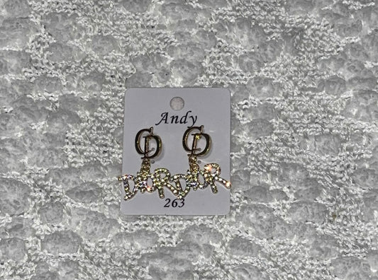 Dior Dupe Earrings